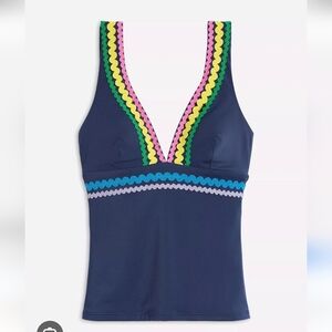 Nwt Sz 6 Boden Porto Tankini Top